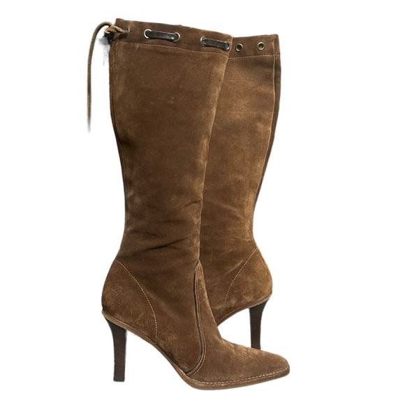 Coach long heeled boots women’s 7 - Picture 1 of 7